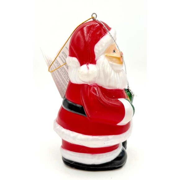 Mr Christmas Santa Blow Mold Ornament Macys‎ Battery Operated LED w/Timer Indoor - Picture 4 of 11